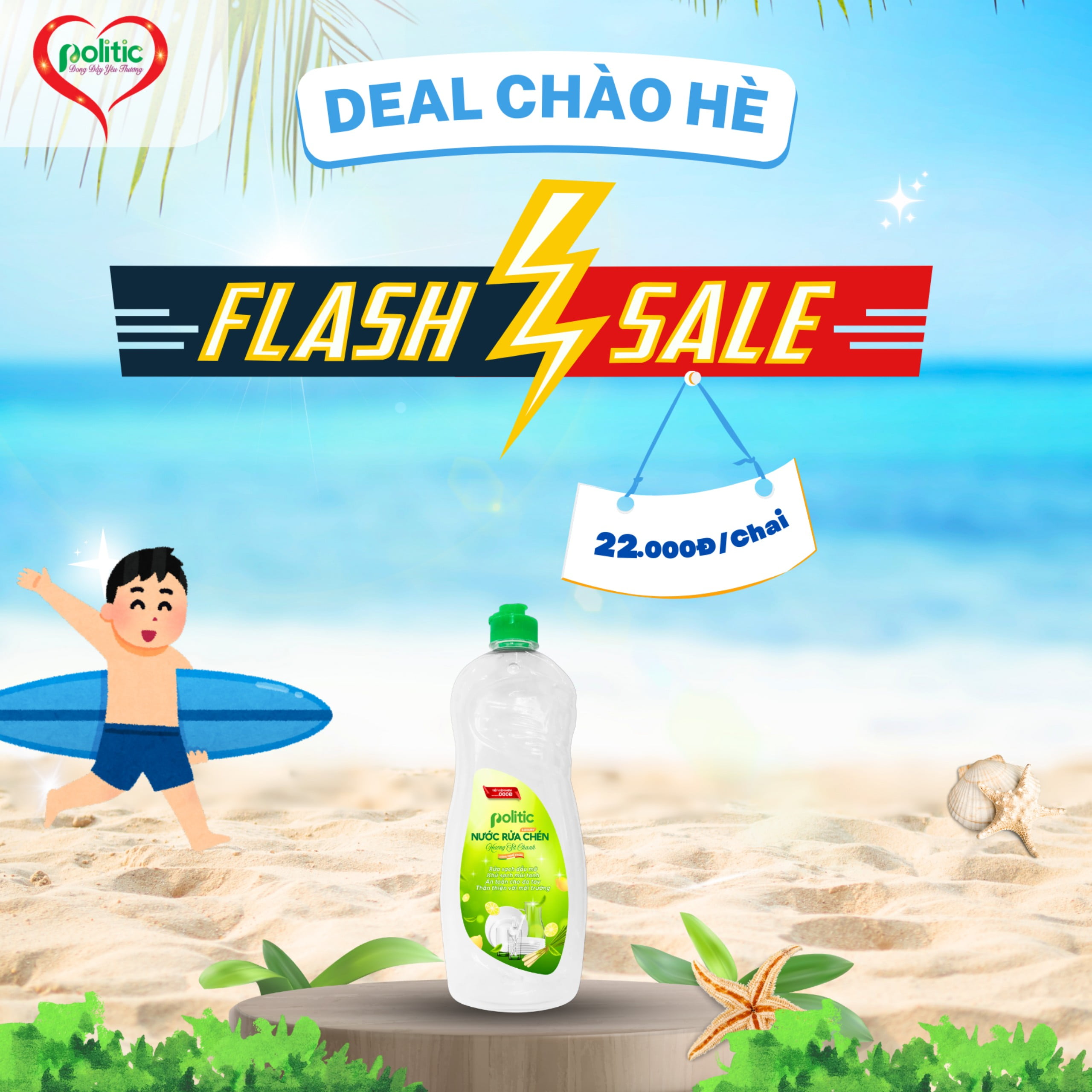 Nước rửa chén hương sả chanh 800g