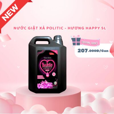 Nước giặt xả POLITIC - Hương Thiên Thần 3.6kg